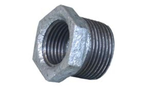 Galvanised Bush Reducing mxF 1 1/2"x1"