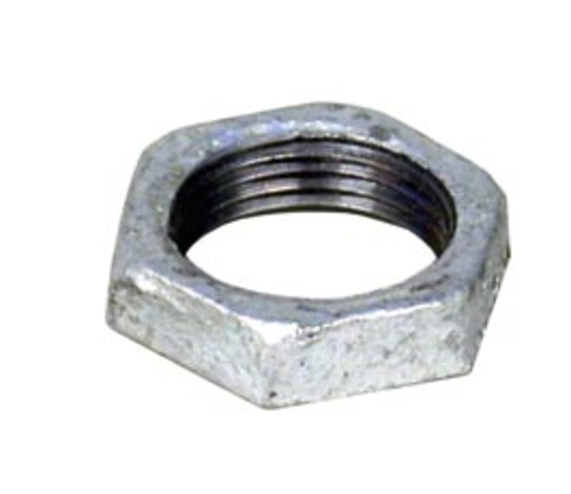 Galvanised Backnut 3/4"