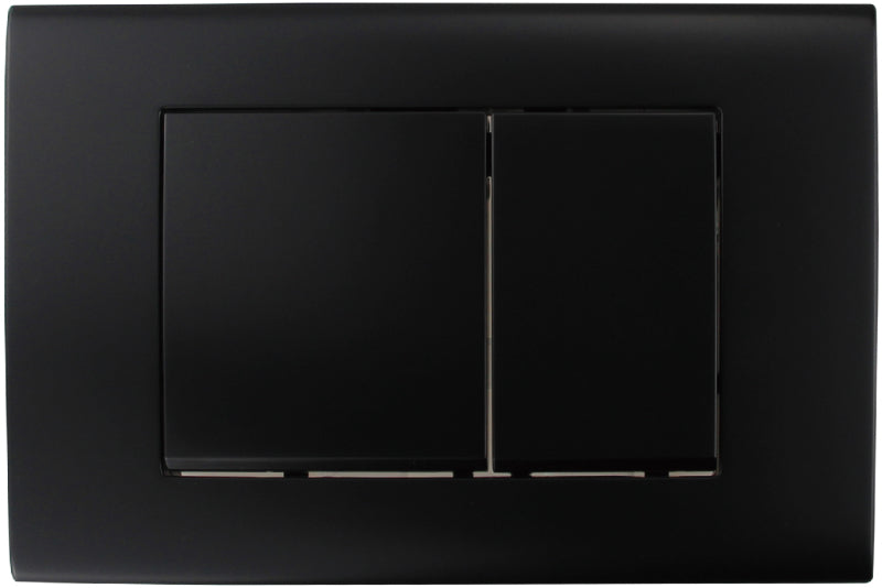 Actuator Plate - ICON Series 100, Square, Black Finish