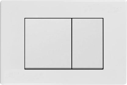 Actuator Plate - ICON Series 100, Square, White Finish