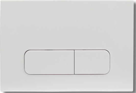 Actuator Plate - ICON Series 200, Rectanglular, White Finish