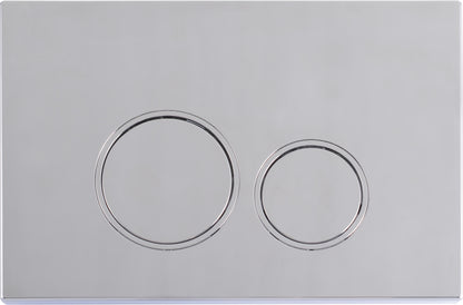 Actuator Plate - ICON Series 300, Round, Chrome Plated Finish