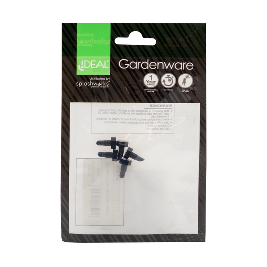 Micro Screw End Plug – 4mm Micro Tubing (5 Pack)