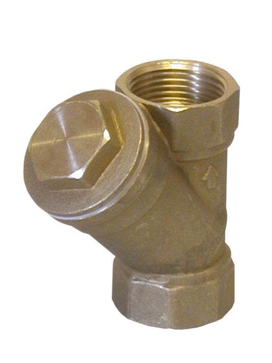Strainer - Brass, Y-Type, 1/2"
