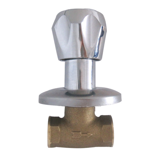 Undertile Stoptap 1/2" FxF – May Icon Range, Conventional Bathroom Tap