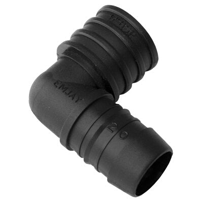 Irrigation Nylon Insert Fitting Emjay - Female Combination Elbow, 20mmx3/4"