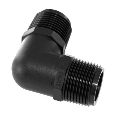 Irrigation Poly Threaded Fitting - Elbow Male, 1 1/2" BSP