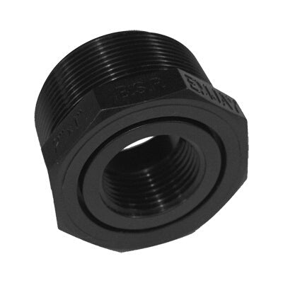 Irrigation Poly Threaded Fitting - Reducing Bush, 40x25mm