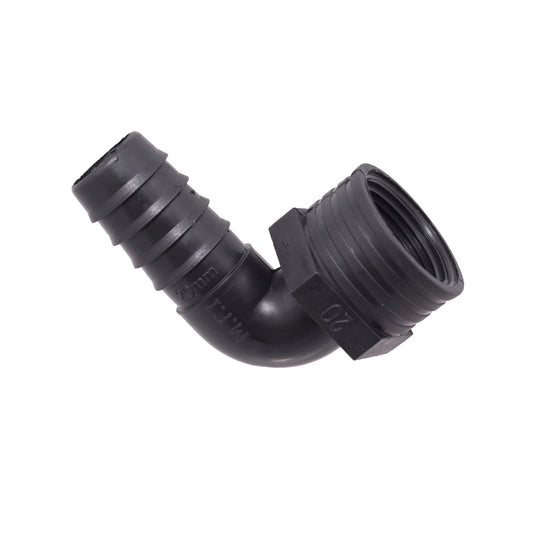 Irrigation Nylon Insert Fitting - Elbow, Female, 25mm