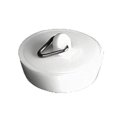 Plug - Bath/Sink waste, White, 40mm