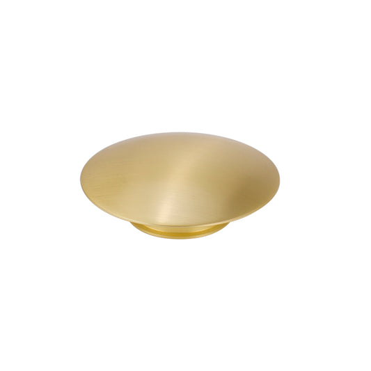 Plug Basin - Dome, Brushed Gold Finish