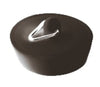 Plug - Bath/Sink waste, Black, 40mm