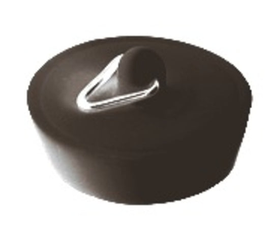 Plug - Bath/Sink waste, Black, 40mm