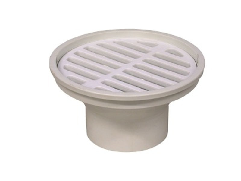 Gulley Head and Grid - Plastic, Round, 110mm