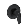 Shower/Bath Mixer/Concealed Mixer – Pisces II, Icon Range, Conventional Bathroom, Matt Black Finish