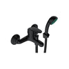 Bath Mixer – Pisces II, Icon Range, Conventional Bathroom Tap, Matt Black Finish