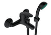 Bath Mixer – Pisces Icon Range, Conventional Bathroom Tap, Matt Black Finish