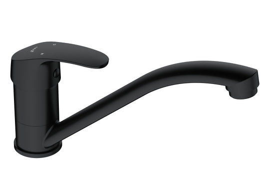 Sink Mixer Deck Type – Pisces Icon Range, Conventional Kitchen Tap, Matt Black Finish