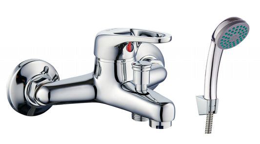 Bath Mixer – Pisces Loop Icon Range CP, Conventional Bathroom Tap