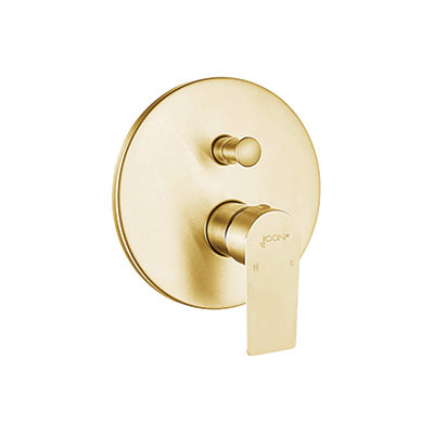 Shower/Bath Mixer/Concealed Divertor Mixer – Sagittarius Premium Icon Range, Brushed Gold Finish