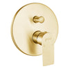 Shower/Bath Mixer/Concealed Divertor Mixer – Sagittarius Icon Range, Brushed Gold Finish