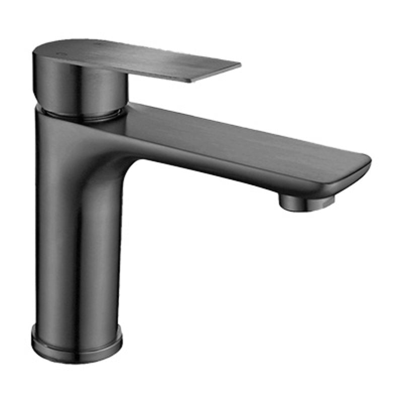 Basin Mixer – Sagittarius Icon Range, Modern Bathroom Tap in Brushed Gun Metal Finish