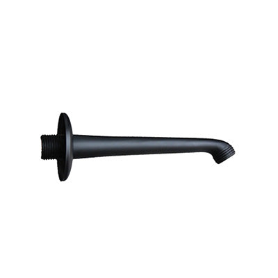 Shower Arm - Contractor, Matt Black Finish