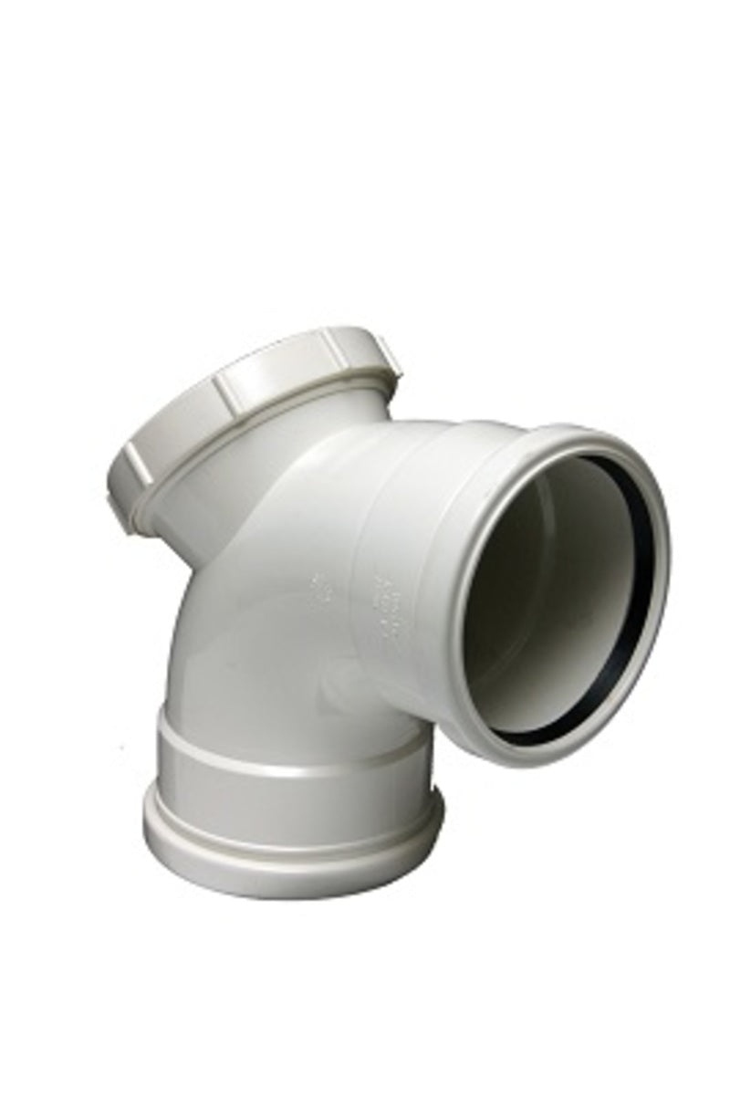 Bend - Above Ground, Plastic, with Inspection Eye, 110mmx95°