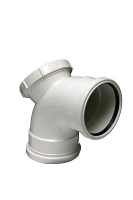 Bend - Above Ground, Plastic, with Inspection Eye, 110mmx95°