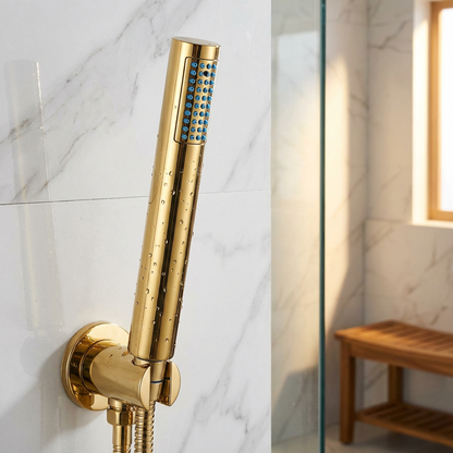 Hand Shower - Premium Range Round Gold