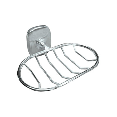 Chrome-plated wall-mount Soap Dish/Basket
