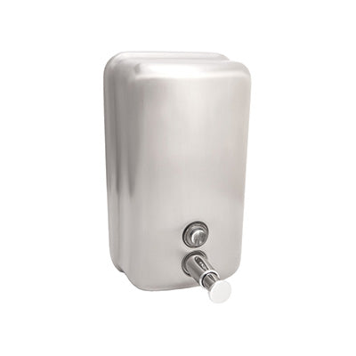 Soap Dispenser - Single Cylinder, Stainless Steel Lockable