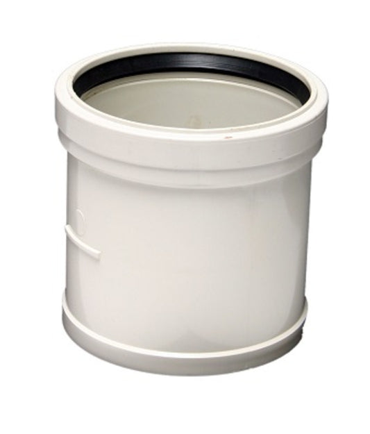 Socket Single - Above Ground, Plastic, 110mm