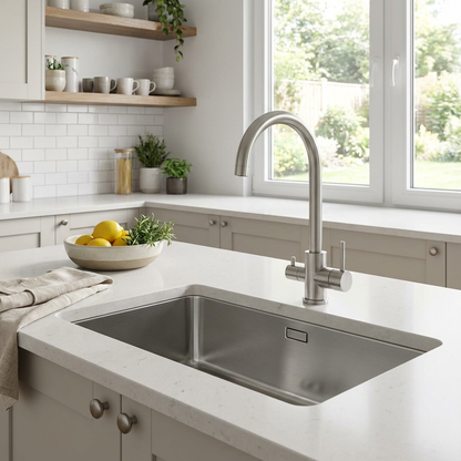 Sink Mixer Deck Type with Purifier Tap – Icon Range, Premium, Modern, Kitchen Tap