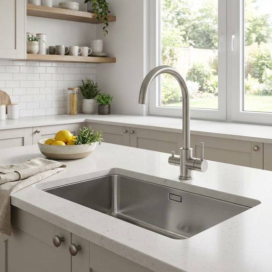 Sink Mixer Deck Type with Purifier Tap – Icon Range, Premium, Modern, Kitchen Tap