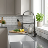 Sink Mixer Deck Type – Icon Range, 2 setting Kitchen Tap in Brushed Gun Metal Finish