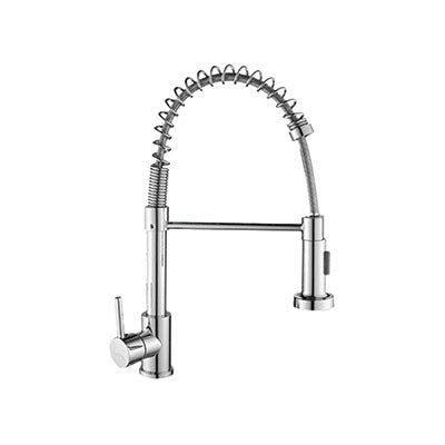 Sink Mixer Deck Type – Icon Range, 2 setting Kitchen Tap Brushed Stainless Steel Finish