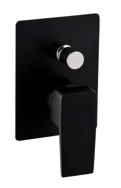 Shower/Bath Mixer/Concealed Divertor Mixer – Studio Icon Range, , Matt Black Finish
