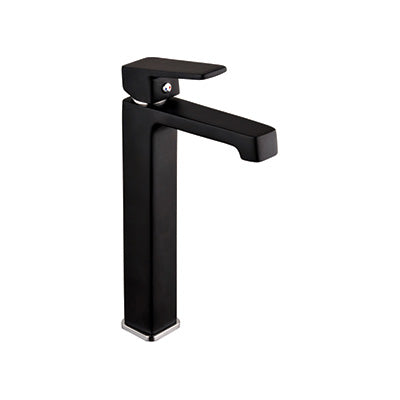 Basin Mixer Raised – Studio Premium Icon Range, Matt Black Finish