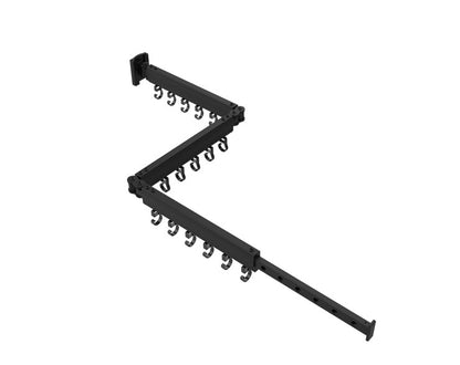 Drying Rack Foldable - Concealed, Kitchen Accessory, Matt Black