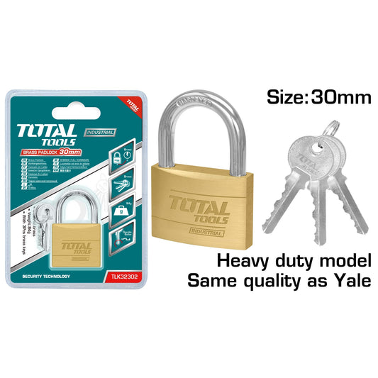 Heavy Duty Brass Padlock - 30mm