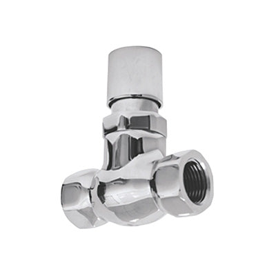 Demand Tap - Stop Tap, FxF, Chrome Finish, 1/2"