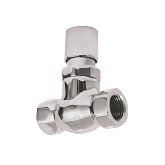 Demand Tap - Stop Tap, FxF, Chrome Finish, 1/2"