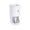 Toilet Paper Holder – 2 Roll, Lockable, White, Steel