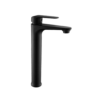 Basin Mixer Raised – Venus Icon Range, Modern Bathroom Tap, Matt Black Finish