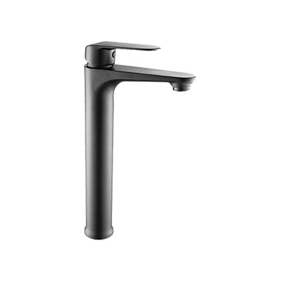 Basin Mixer Raised – Venus Icon Range, Modern Bathroom Tap in Brushed Gun Metal Finish