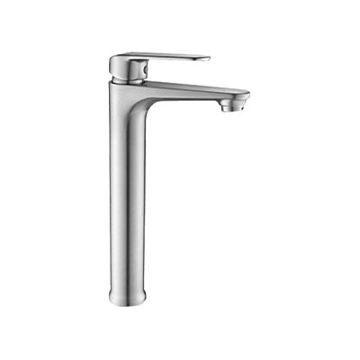 Basin Mixer Raised – Venus Icon Range, Brushed Stainless Steel Finish