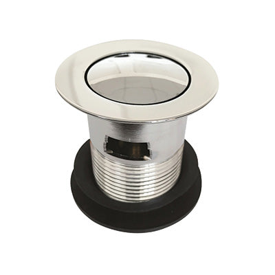 Waste - Basin Waste, Pop-Up Plug, Stainless Steel, Chrome Finish, 32mm