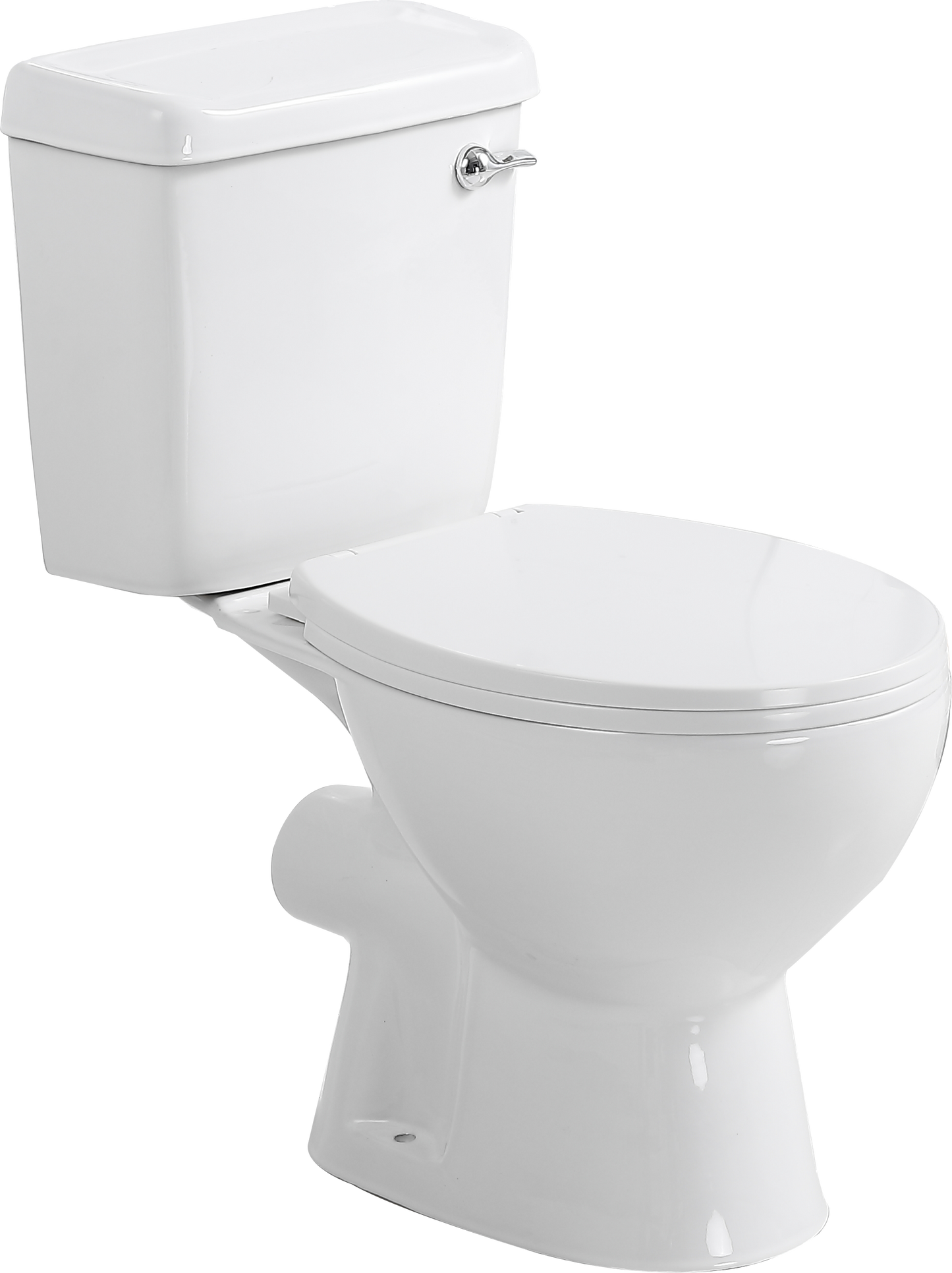 Close Coupled Suite Wensbury - Round, Polished White, Front Flush, Icon Conventional Range, (L) 36cm | (W) 81cm | (H) 69.5cm
