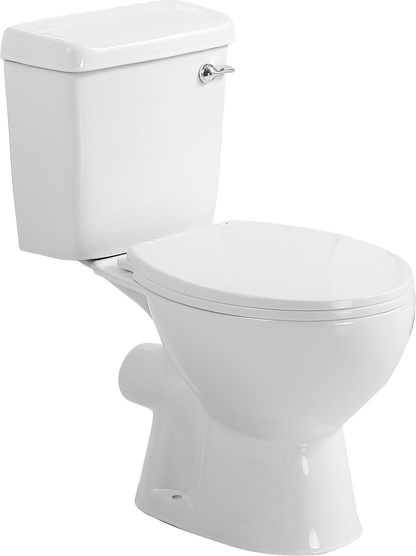 Close Coupled Suite Wensbury - Round, Polished White, Front Flush, Icon Conventional Range, (L) 36cm | (W) 81cm | (H) 69.5cm